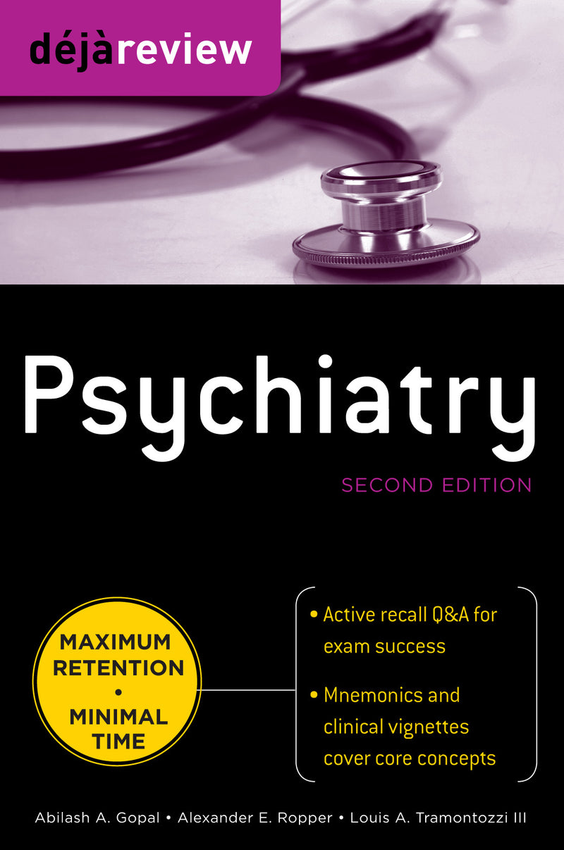 Deja Review Psychiatry 2nd Edition 2e