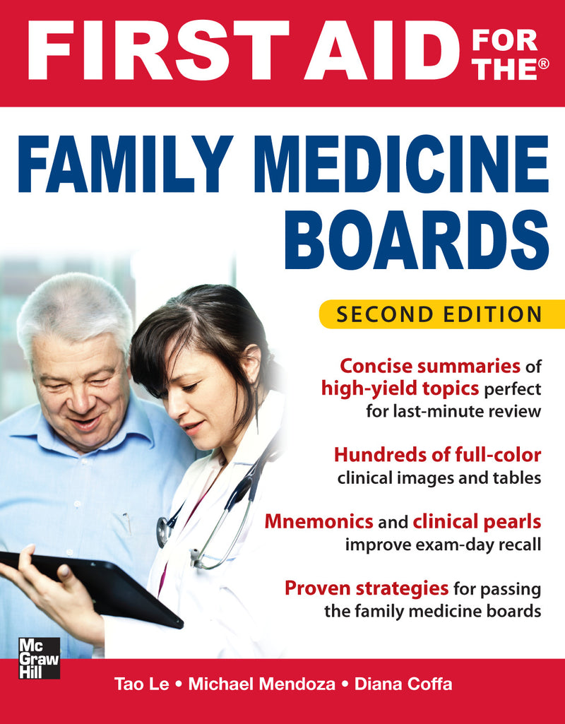 First Aid For The Family Medicine Boards Second Edition 2e