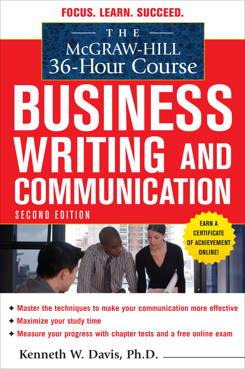 The Mcgraw Hill 36 Hour Course In Business Writing & Communication Second Edition 2e