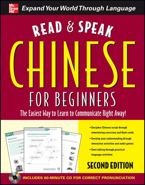 Read & Speak Chinese For Beginners With Audio Cd Second Edition 2e