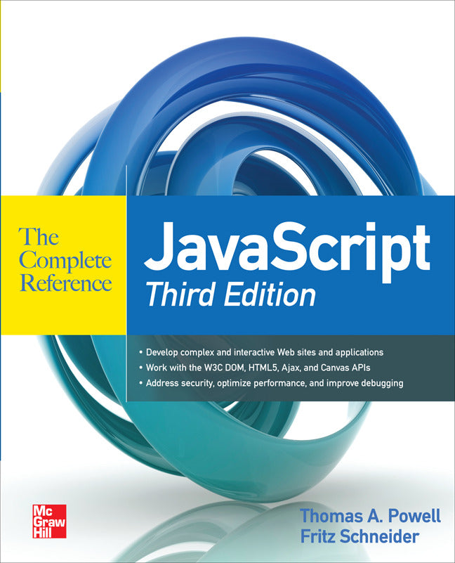 Javascript The Complete Reference 3rd Edition 3e