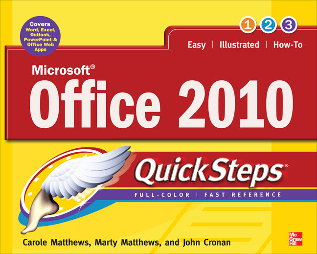 Microsoft Office 2010 Quicksteps