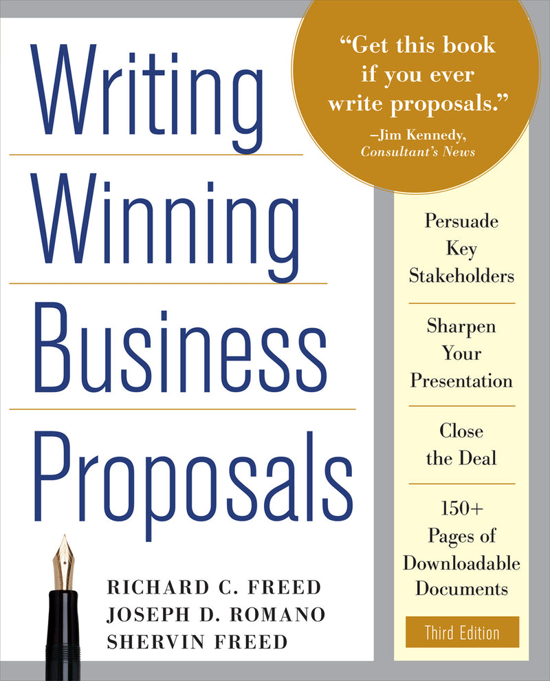 Writing Winning Business Proposals Third Edition 3e