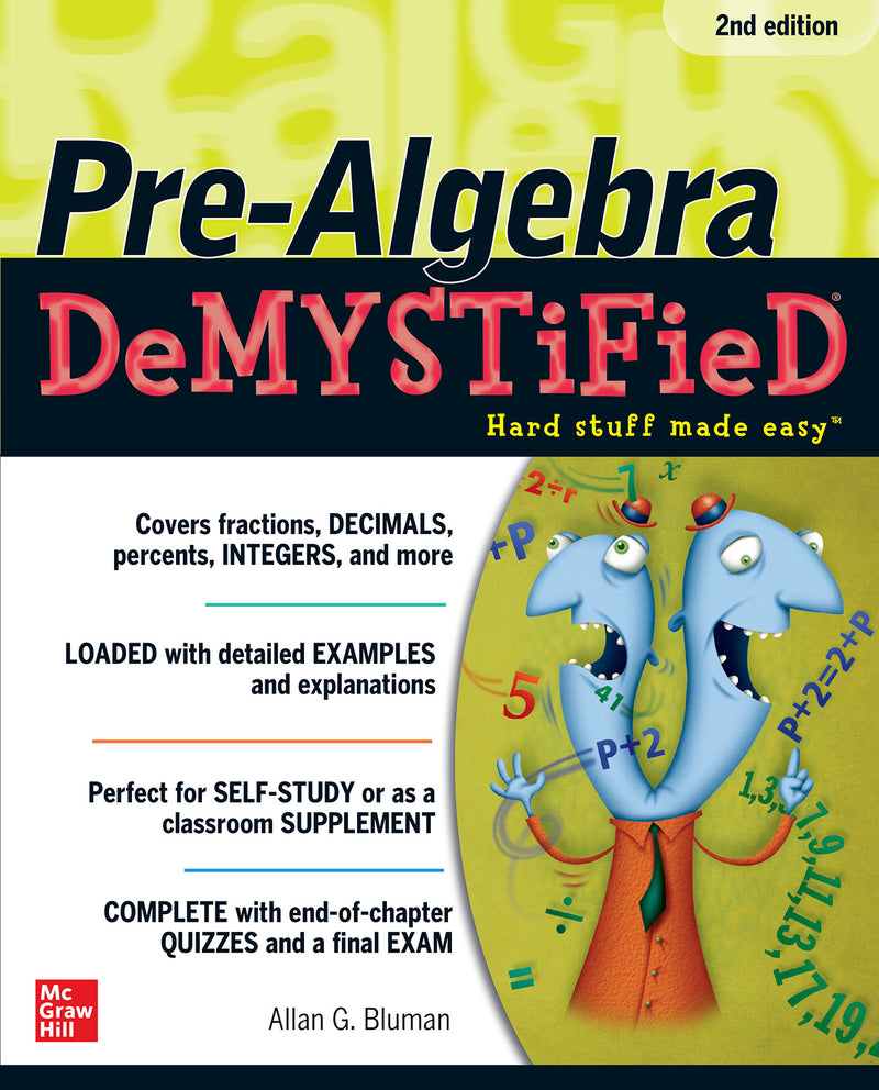 Pre Algebra Demystified Second Edition 2e