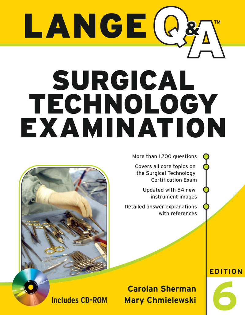 Lange Q&A Surgical Technology Examination Sixth Edition 6e