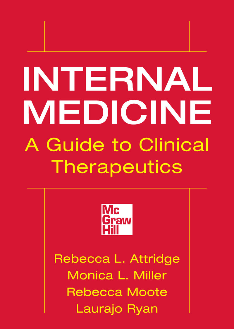 Internal Medicine A Guide To Clinical Therapeutics