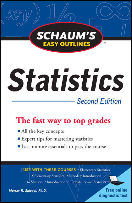 Schaums Easy Outline Of Statistics Second Edition 2e