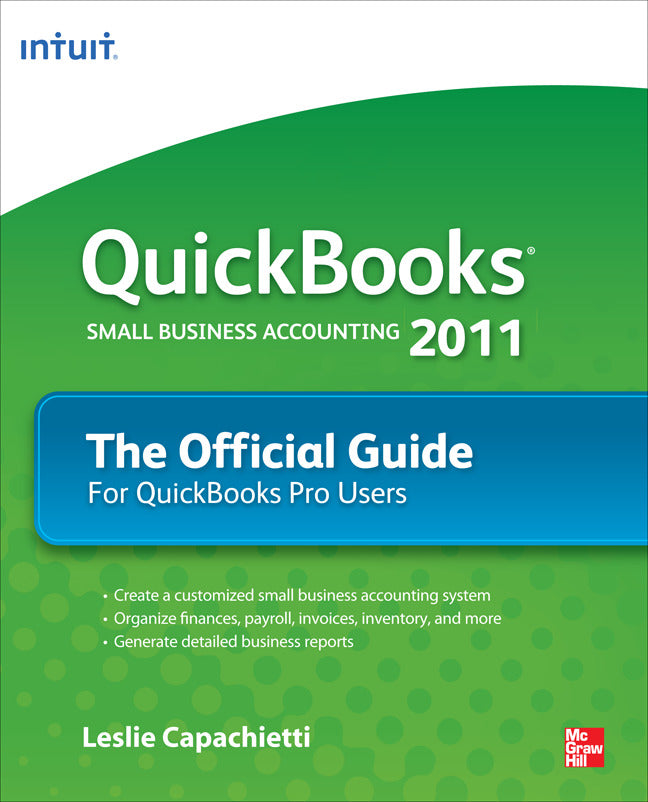 Quickbooks 2011 The Official Guide