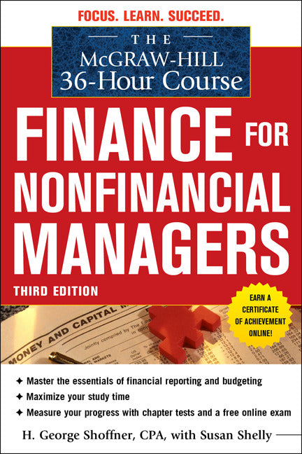 The Mcgraw Hill 36 Hour Course Finance For Non Financial Managers 3 E 3e