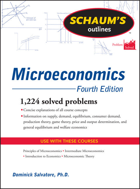 Schaums Outline Of Microeconomics Fourth Edition 4e