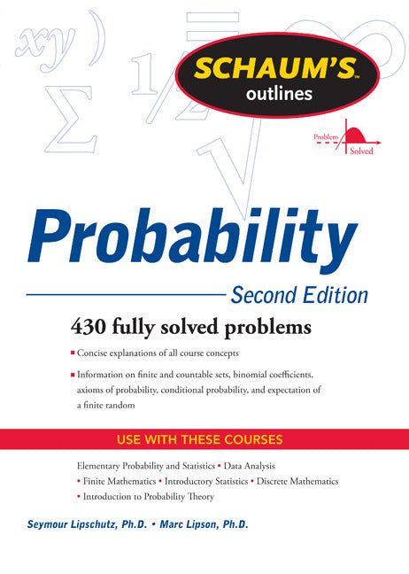 Schaums Outline Of Probability Second Edition 2e