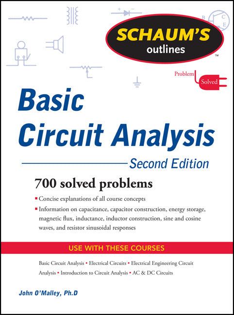 Schaums Outline Of Basic Circuit Analysis Second Edition 2e