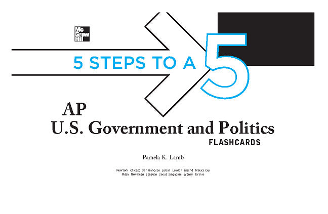 5 Steps To A 5 Ap U.s Government & Politics Flashcards