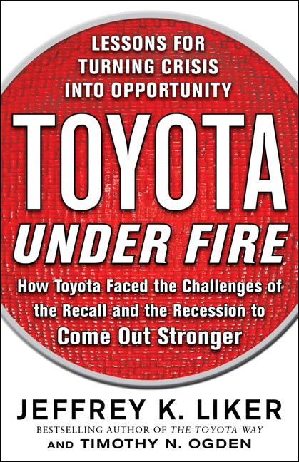 Toyota Under Fire Lessons For Turning Crisis Into Opportunity