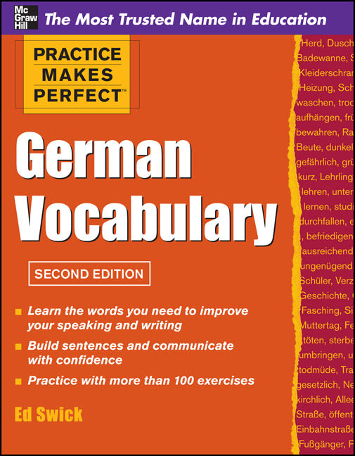 Practice Makes Perfect German Vocabulary 2e