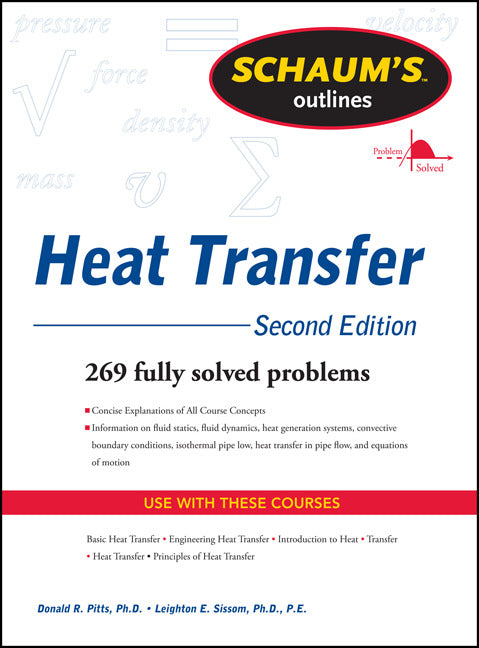 Schaums Outline Of Heat Transfer 2nd Edition 2e