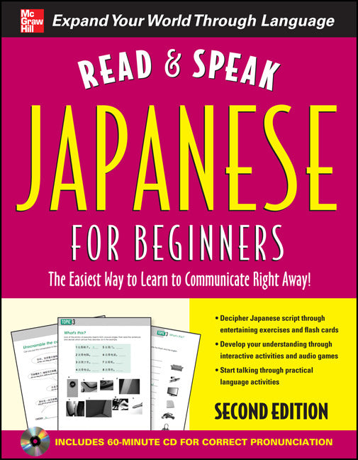 Read & Speak Japanese For Beginners With Audio Cd 2nd Edition 2e