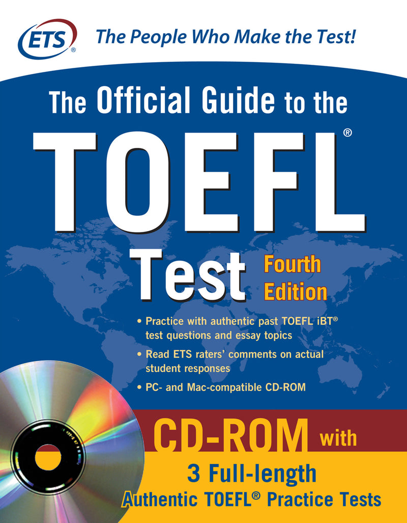 Official Guide To The Toefl Test With Cd Rom 4th Edition 4e