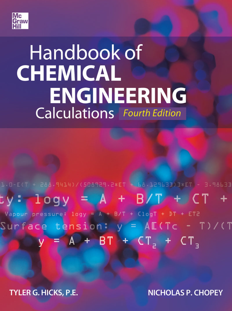 Handbook Of Chemical Engineering Calculations Fourth Edition 4e