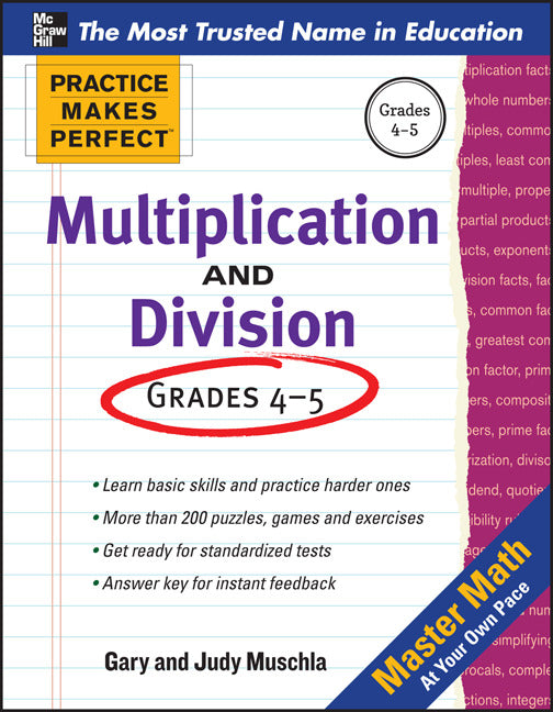Practice Makes Perfect Multiplication & Division