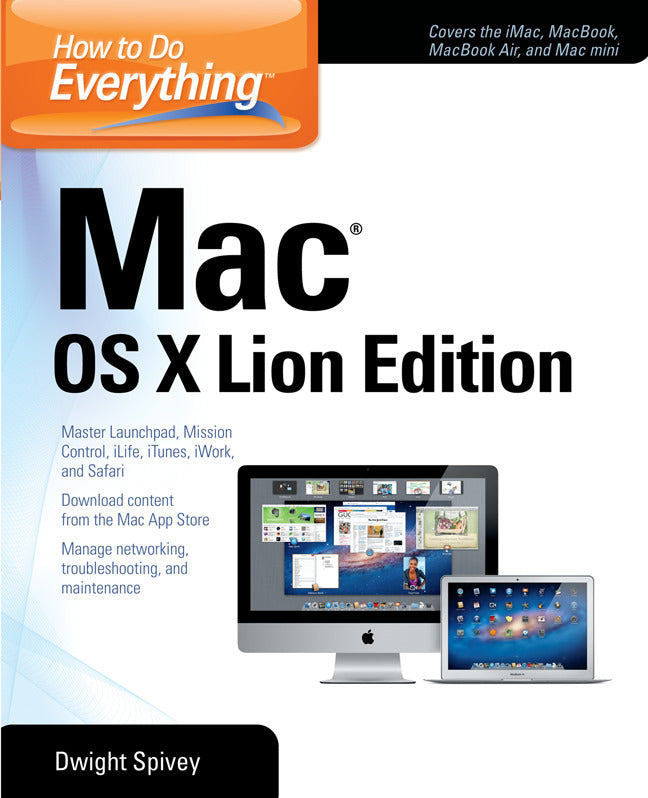 How To Do Everything Mac Os X Lion Edition 3e