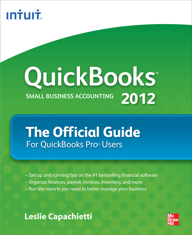 Quickbooks 2012 The Official Guide
