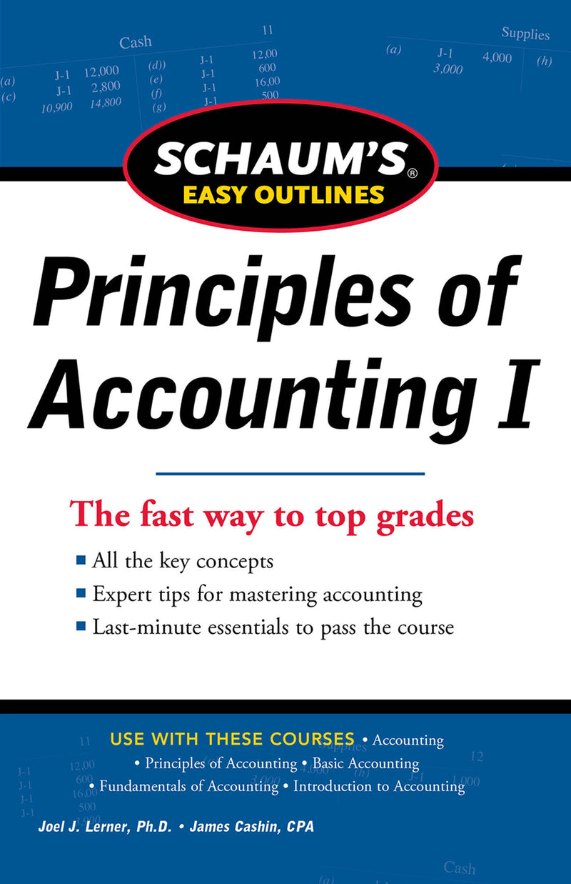 Schaums Easy Outline Of Principles Of Accounting