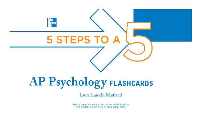 5 Steps To A 5 Ap Psychology Flashcards