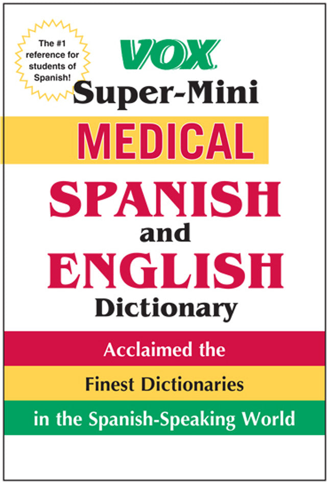 Vox Super Mini Medical Spanish & English Dictionary