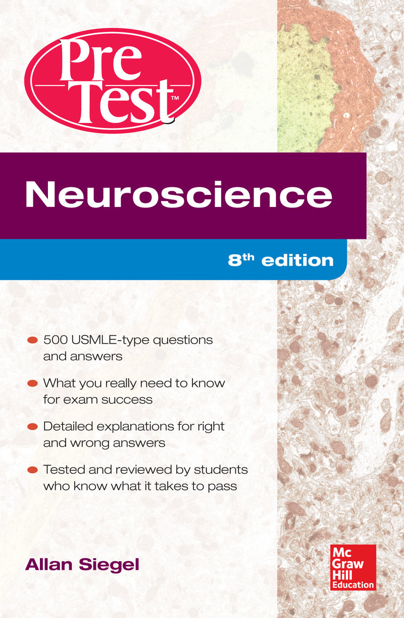 Neuroscience Pretest Self Assessment & Review 8th Edition 8e