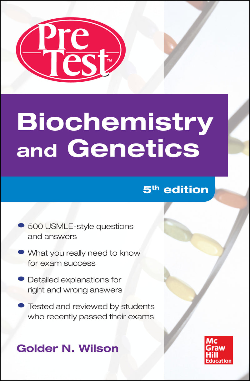 Biochemistry & Genetics Pretest Self Assessment & Review 5 E 5e