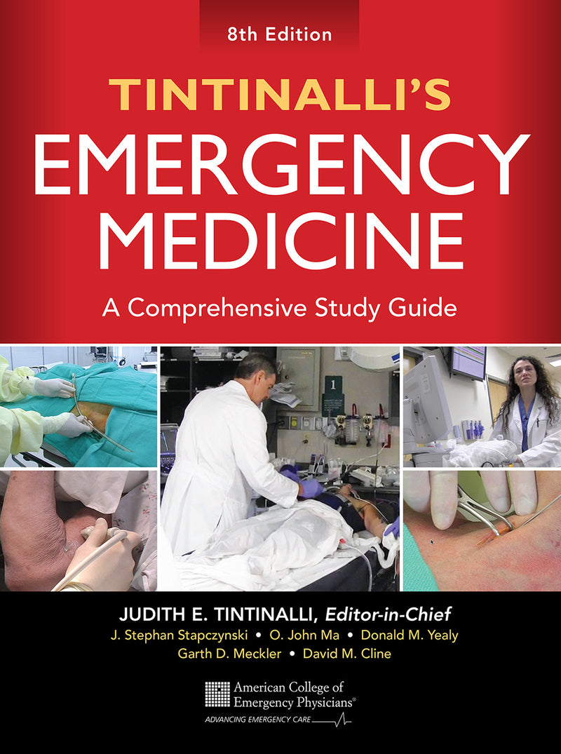 Tintinallis Emergency Medicine A Comprehensive Study Guide 8th Edition 8e