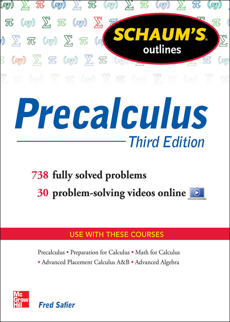 Schaums Outline Of Precalculus 3rd Edition 3e