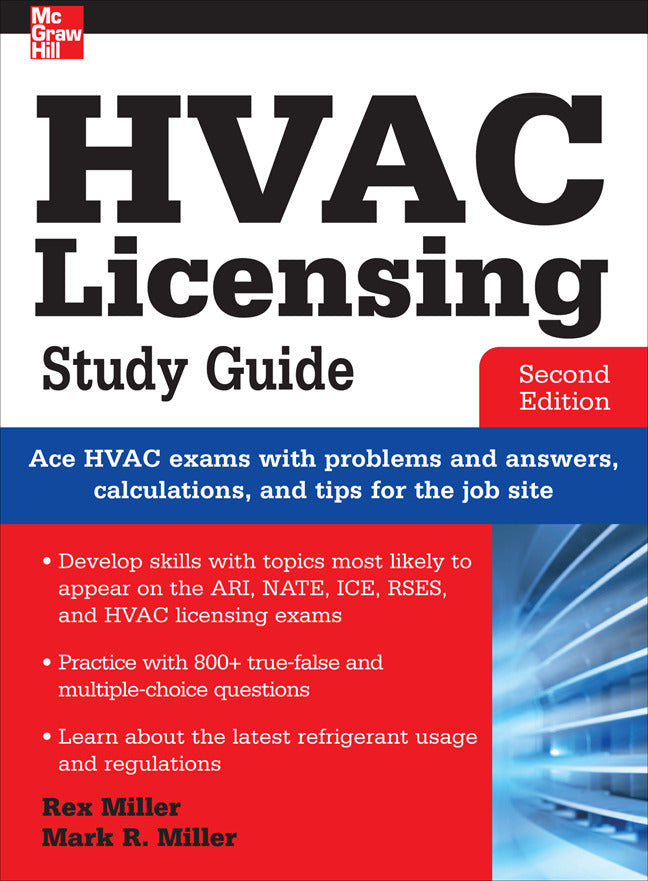 Hvac Licensing Study Guide Second Edition 2e