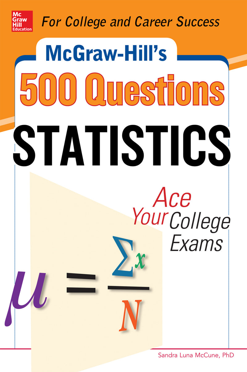 Mcgraw Hills 500 Statistics Questions