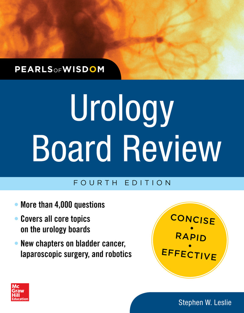 Urology Board Review Pearls Of Wisdom Fourth Edition 4e