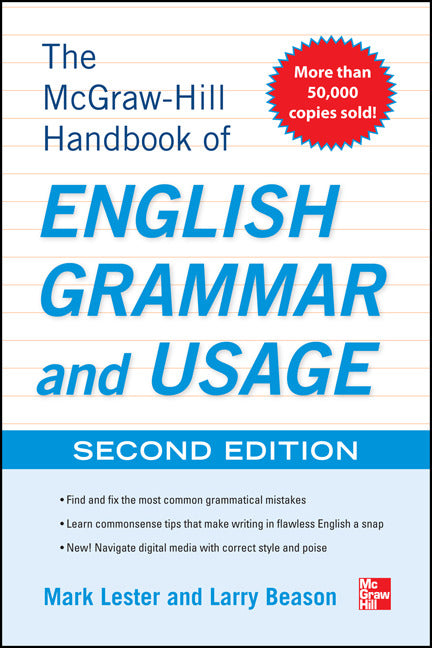 Mcgraw Hill Handbook Of English Grammar & Usage 2nd Edition 2e