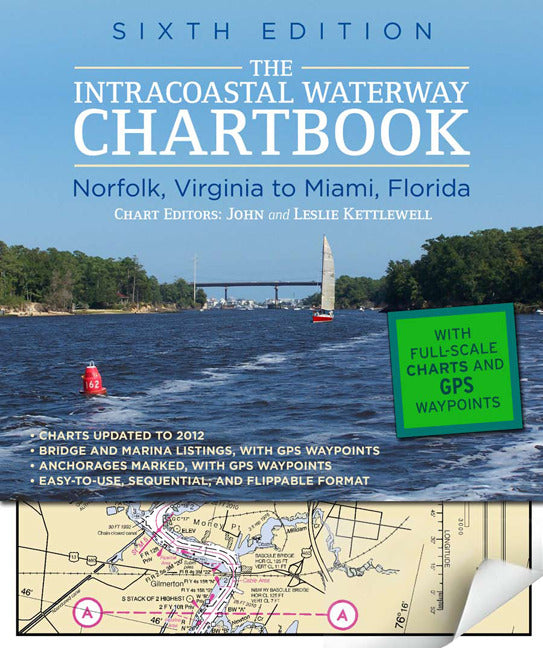 Intracoastal Waterway Chartbook Norfolk To Miami 6th Edition 6e