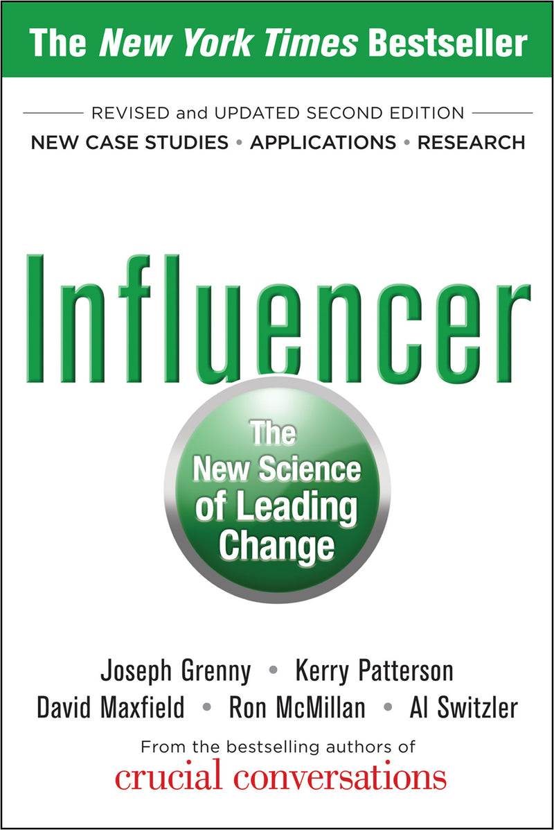 Influencer The New Science Of Leading Change Second Edition Paperback 2e