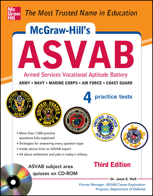Mcgraw Hills Asvab With Cd Rom 3rd Edition 3e