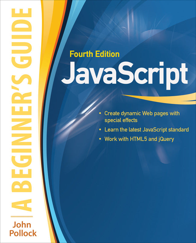 Javascript A Beginners Guide Fourth Edition 4e