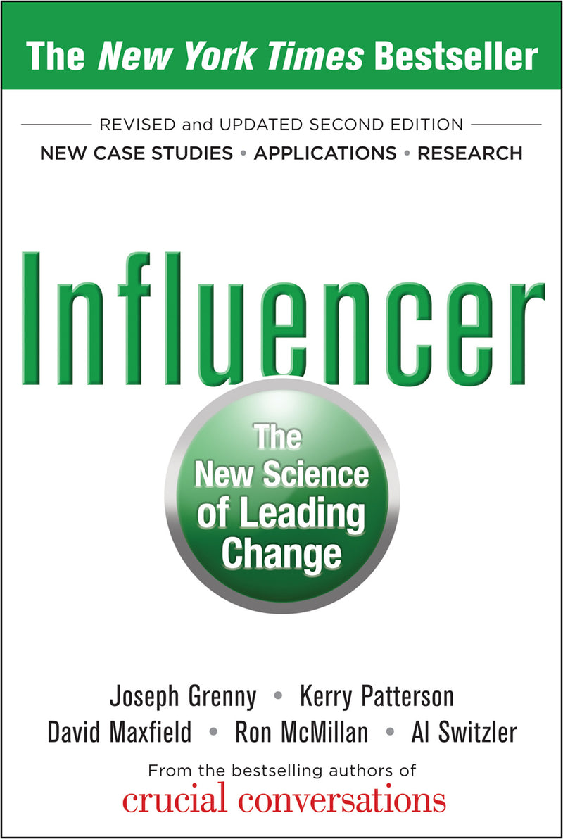 Influencer The New Science Of Leading Change Second Edition Hardcover 2e