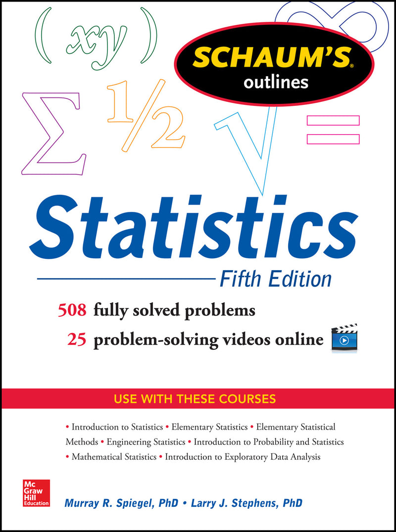 Schaums Outline Of Statistics 5th Edition 5e