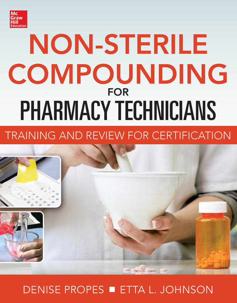 Non Sterile For Pharm Techs Text & Certification Review