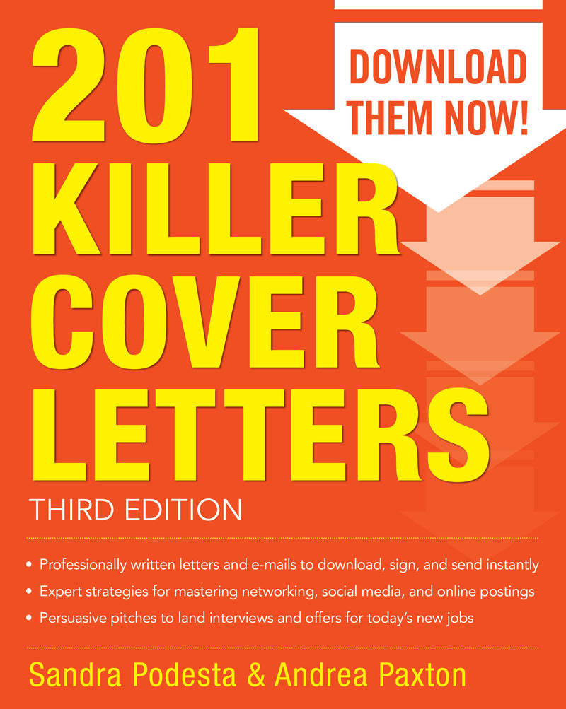 201 Killer Cover Letters Third Edition 3e