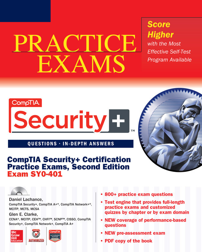 Comptia Security+ Certification Practice Exams Second Edition Exam Sy0 401 2e