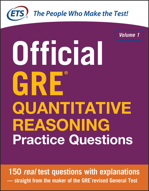 Official Gre Quantitative Reasoning Practice Questions