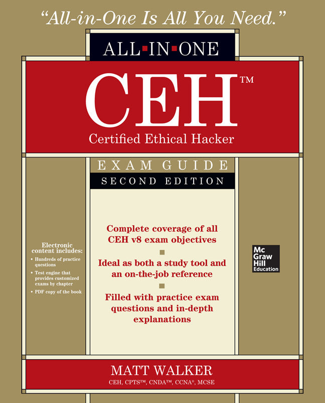 Ceh Certified Ethical Hacker All In One Exam Guide Second Edition 2e