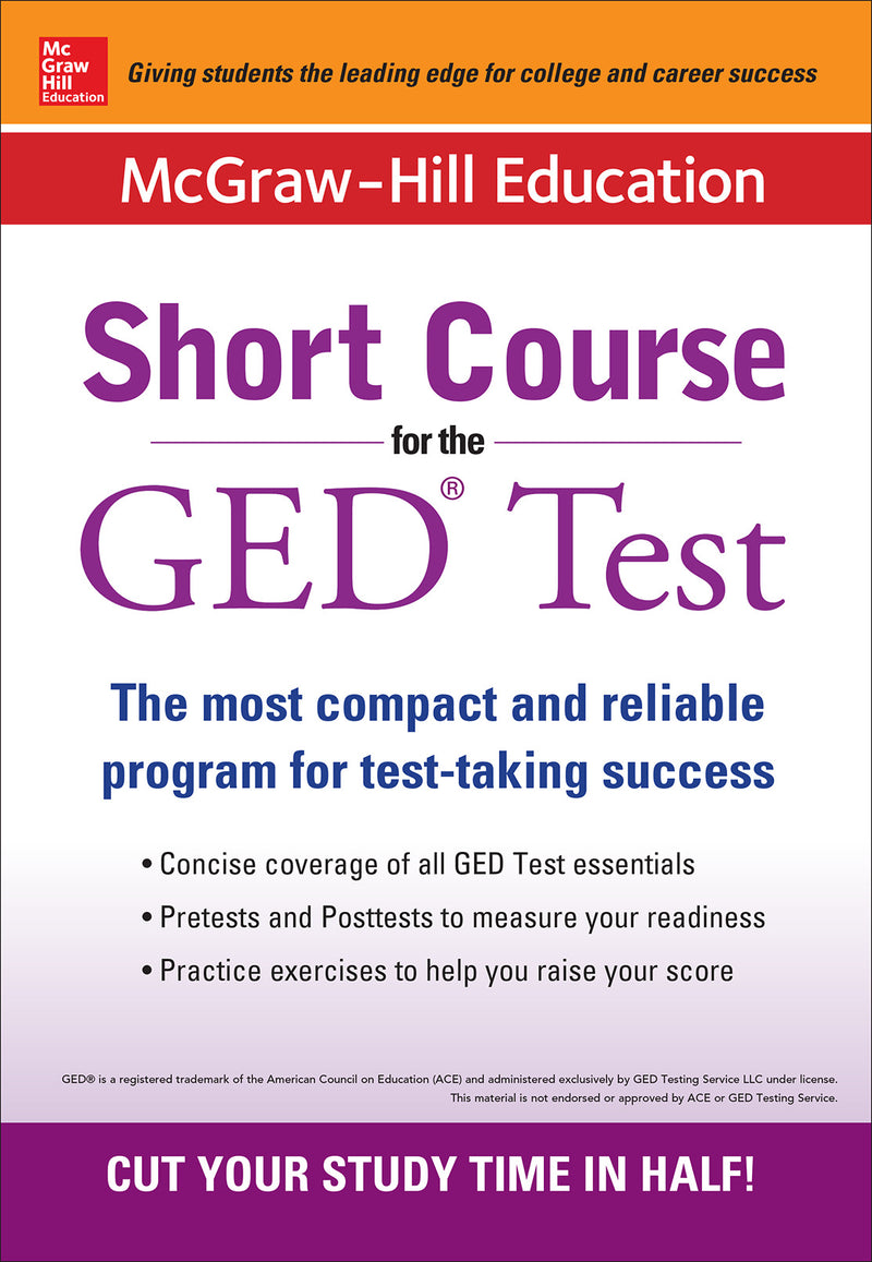 Mcgraw Hill Education Short Course For The Ged Test 2e