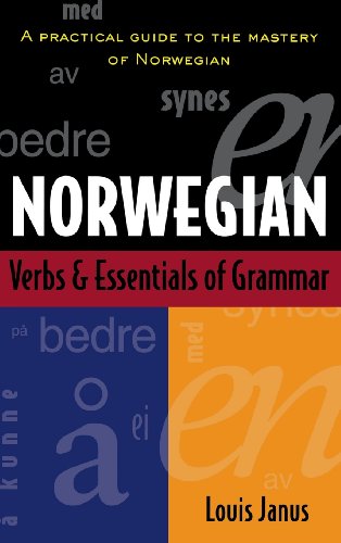 Norwegian Verbs And Essentials Of Grammar H C